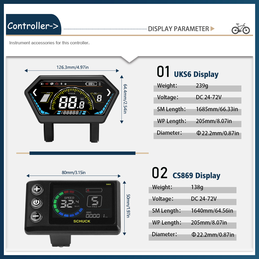 Ebike Controller 48V/72V 3 mod - Ebike Conversion Kit 72V 3000W recension och pris