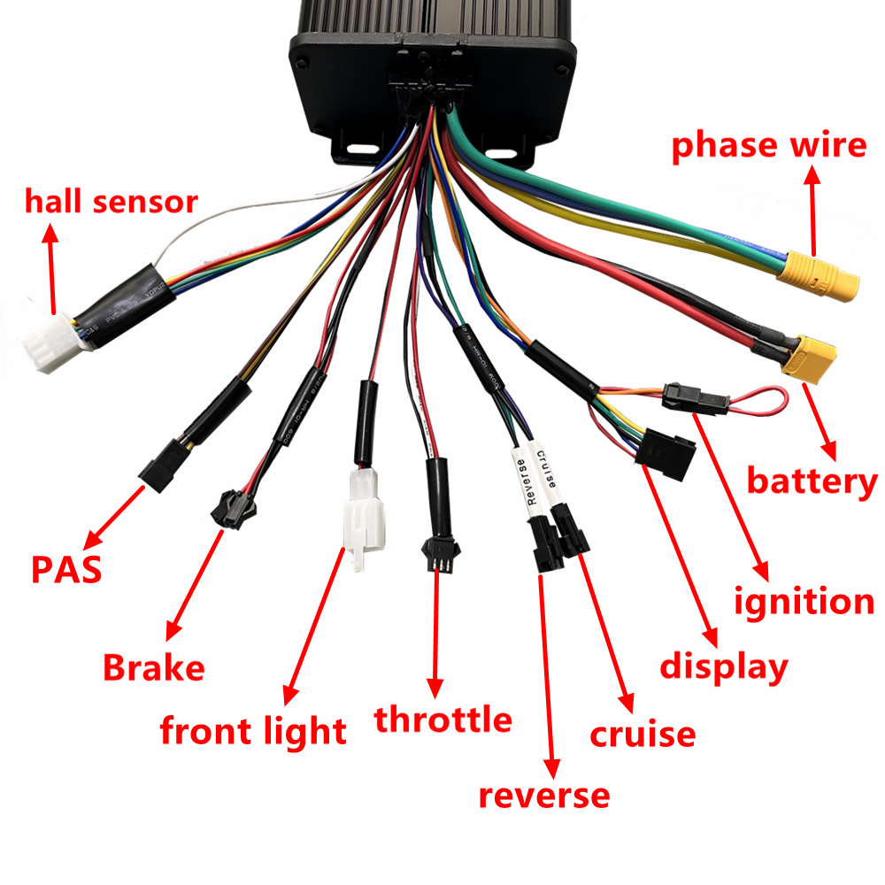 NBP 20inch 48-72v 2000W 170/19 - 72V 5000W Hub Motor Kit recension och pris