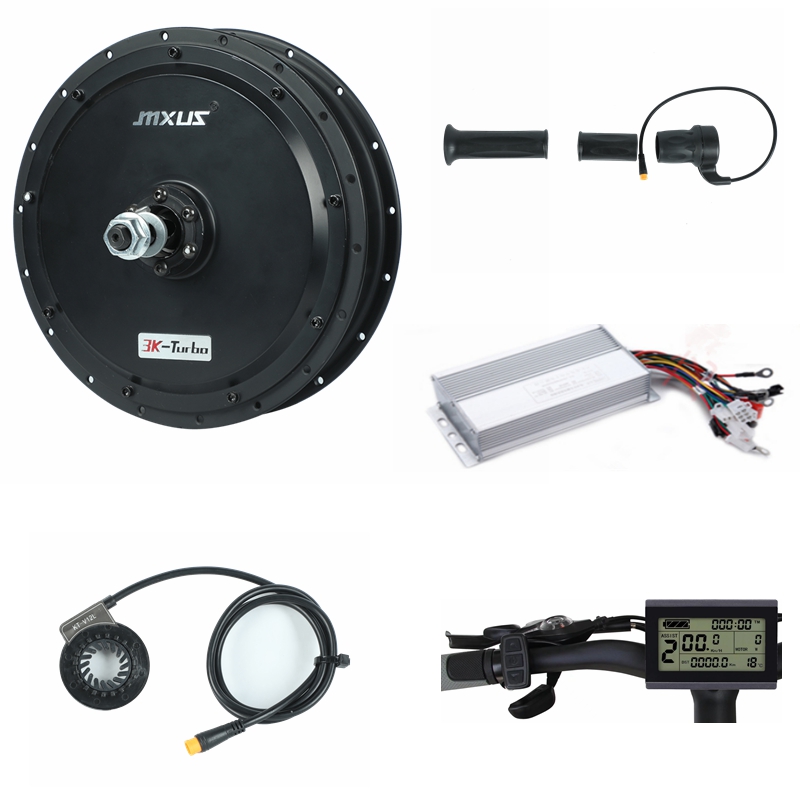Electric Bike Bicycle Kit Ebik - 72V 5000W Hub Motor Kit recension och pris