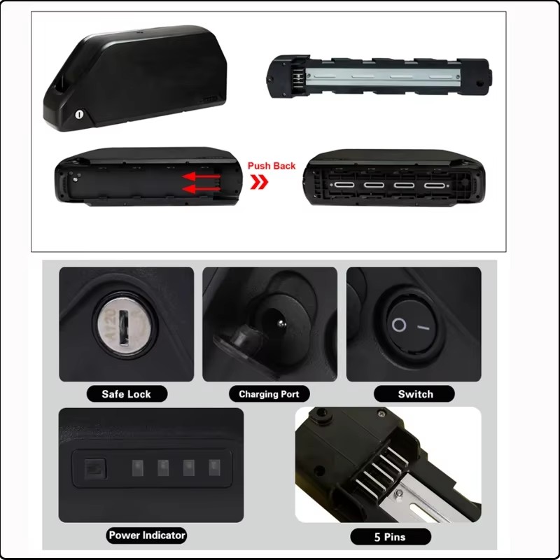 48V Hailong Electric Bicycle D - Electric Bicycle Battery 72V 30Ah recension och pris