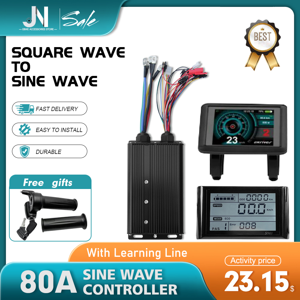 Electric Bike 3Mode Sine Wave  - 72V 5000W Hub Motor Kit recension och pris